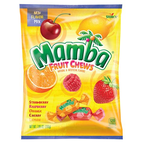 fruit chew candy metal box|Mamba Fruit Chews Candy Bars .